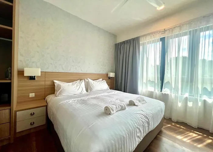 Hotspring 2 Room 1512 Suite Sunway Onsen With Theme Park View 4 Pax